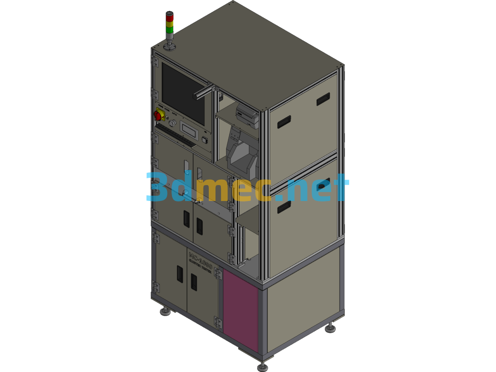 PCB Offline Tester OFFLINE TESTER - 3D Model Inventor Free Download