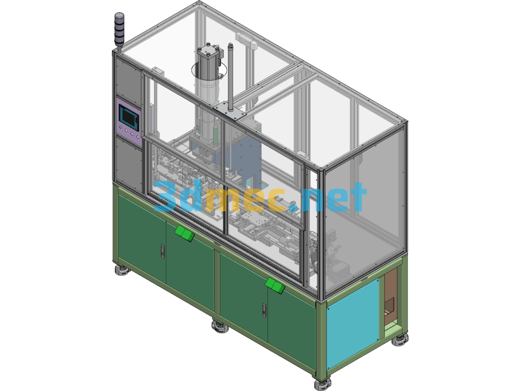 Strut Assembly And Riveting - 3D Model SolidWorks Free Download