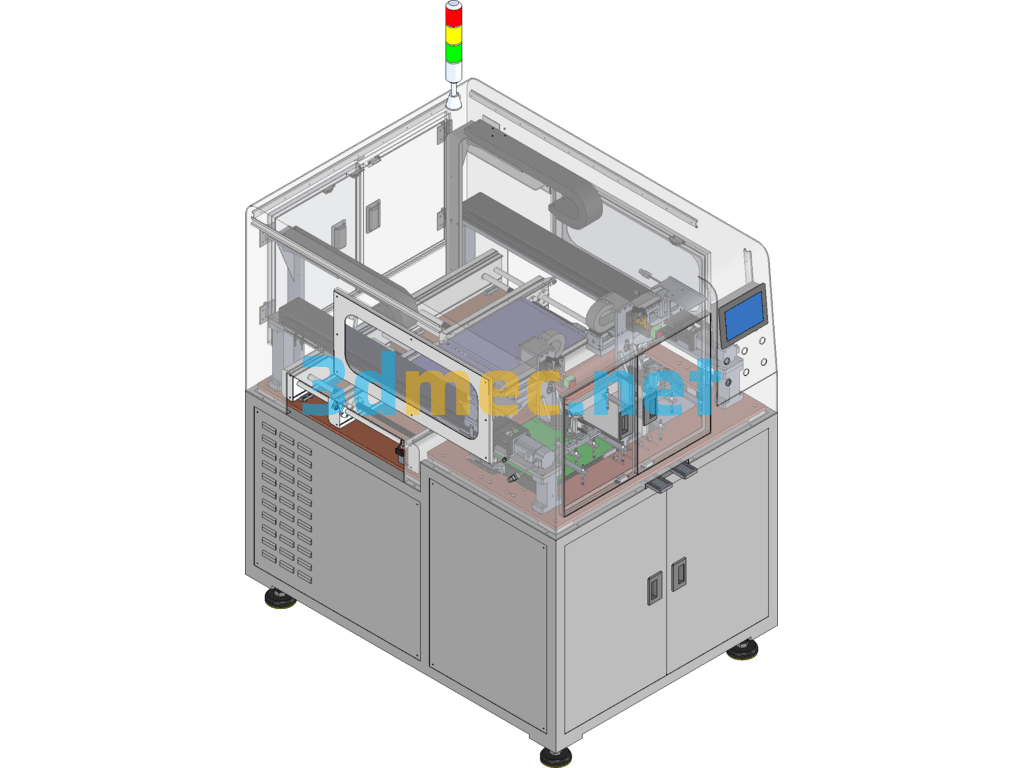 PCB Board Implanter - 3D Model SolidWorks Free Download