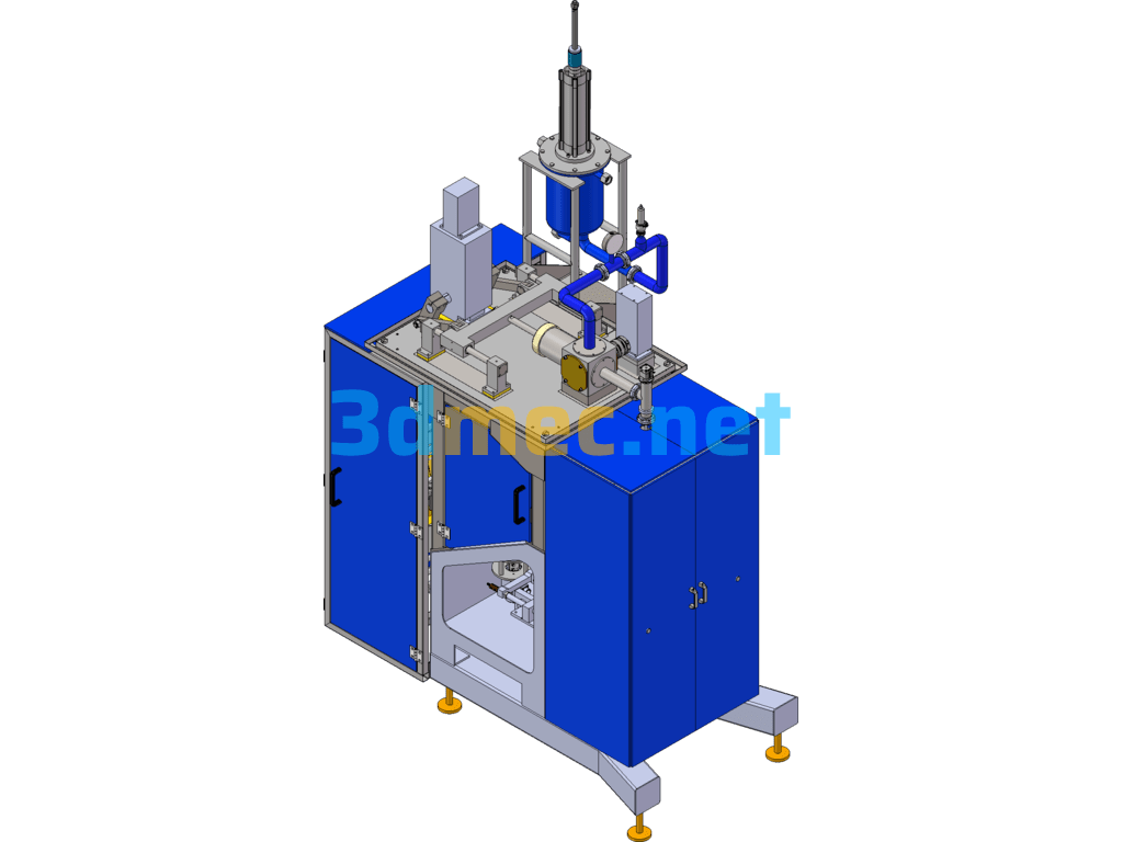 Filling Pouch Margarine Machine - 3D Model SolidWorks Free Download