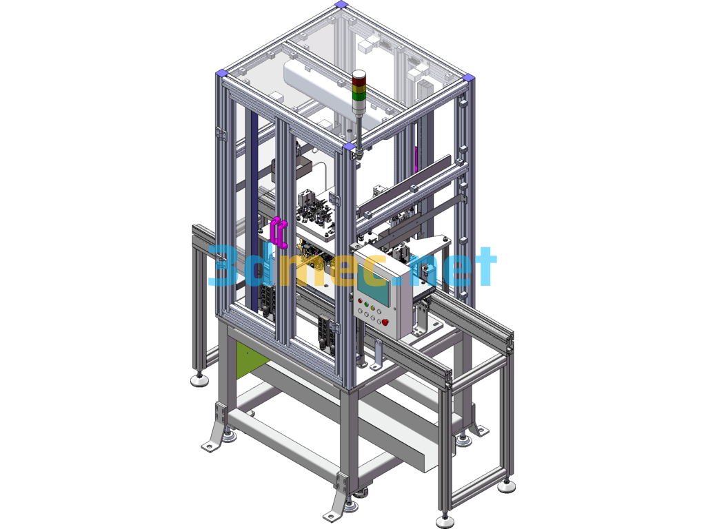 Oil Injection Equipment - 3D Model SolidWorks Free Download