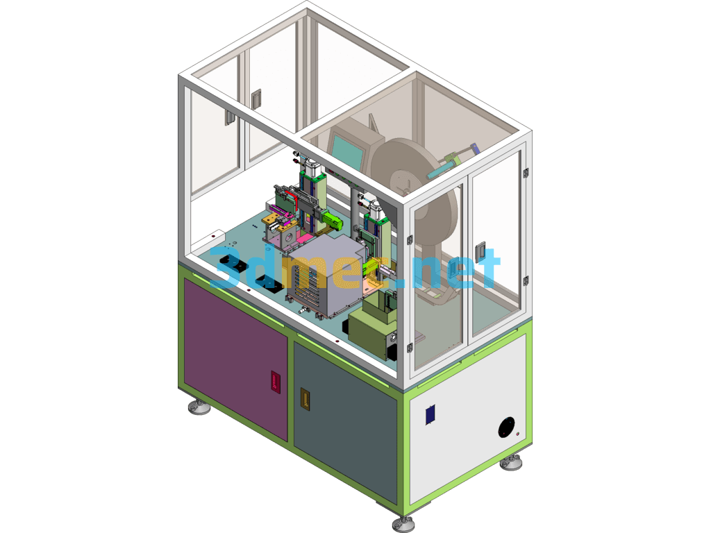 Connector Cam Pin Equipment - 3D Model SolidWorks Free Download