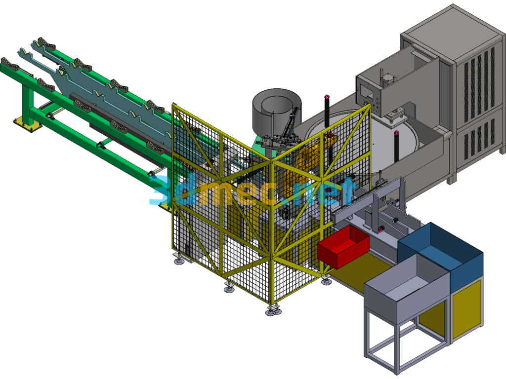 Automatic Pipe Welding - 3D Model Exported Free Download