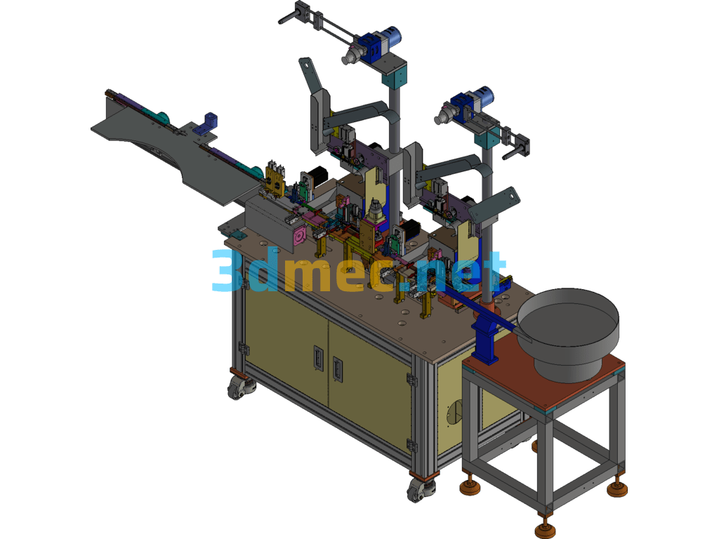 Connectors - Traditional Cam Pin Devices - Original File - 3D Model Inventor Free Download