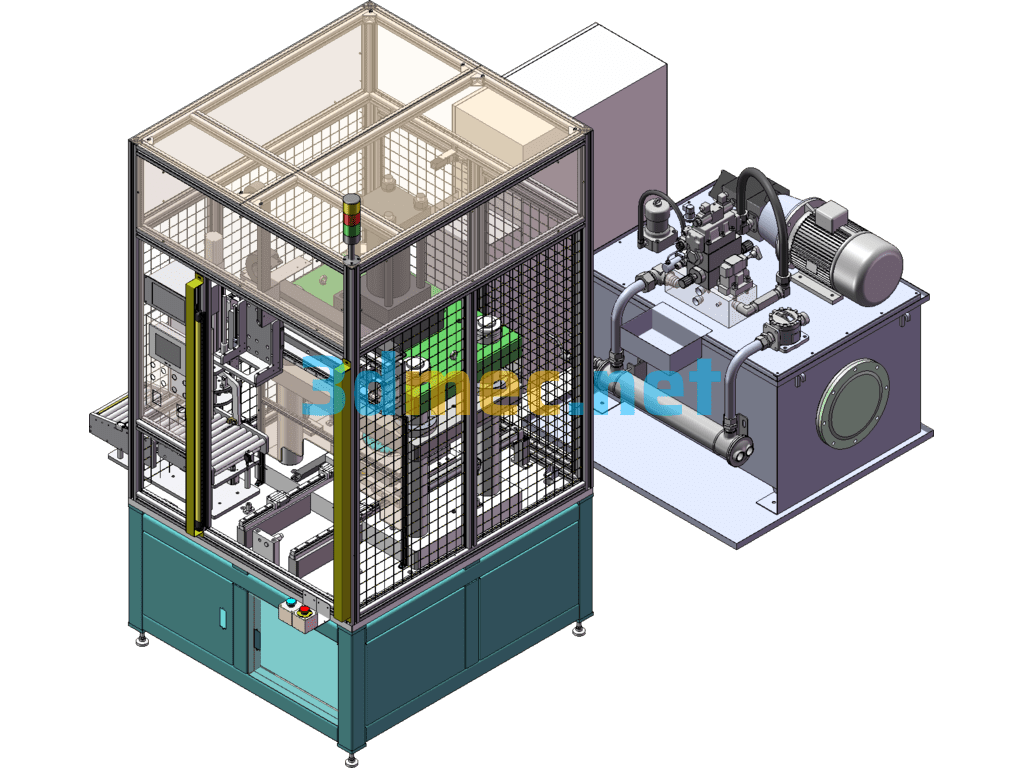 Leveling Equipment - 3D Model SolidWorks Free Download