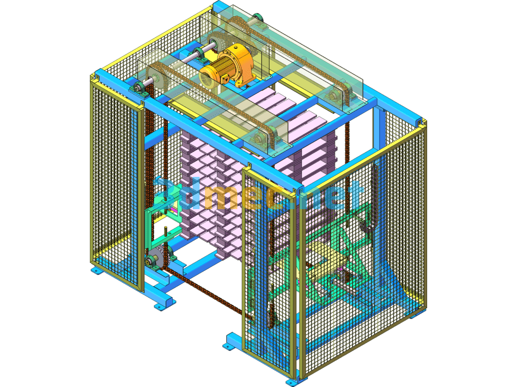 Depalletizer - 3D Model SolidWorks Free Download