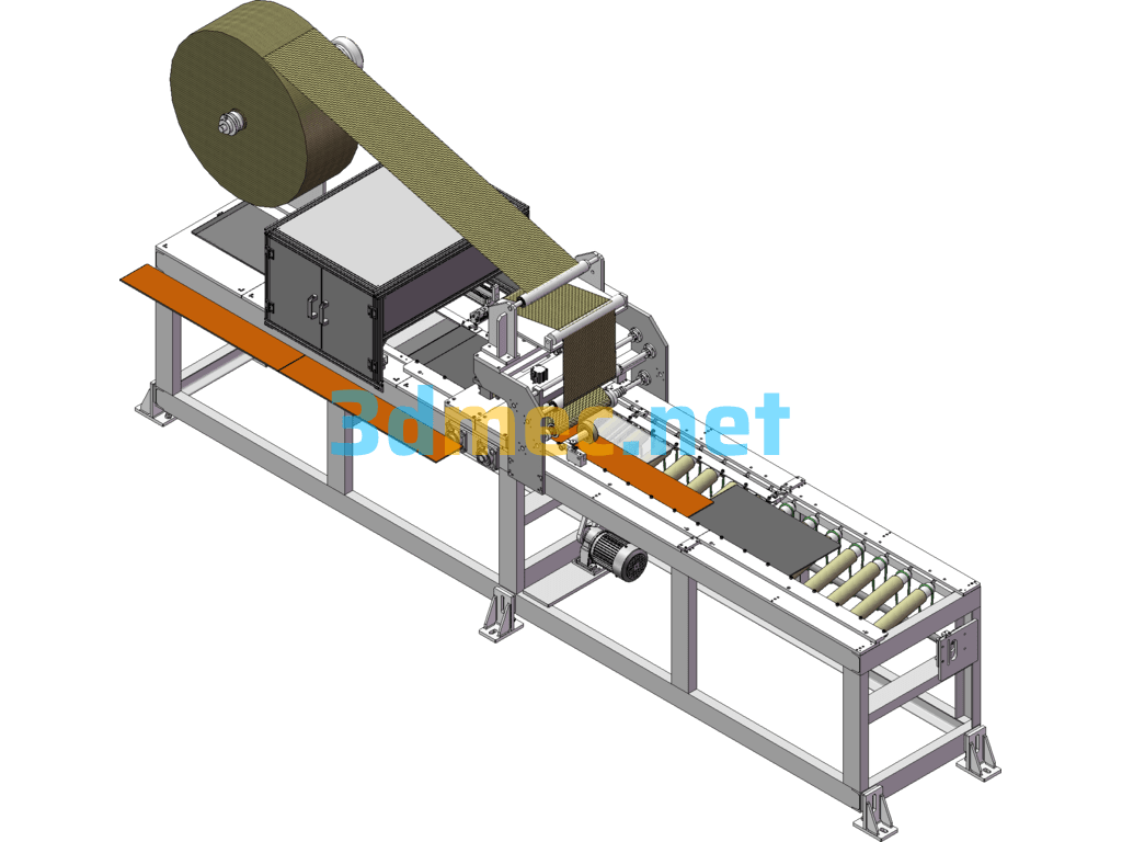 YHTB2 Yihua Patch Machine - 3D Model SolidWorks Free Download