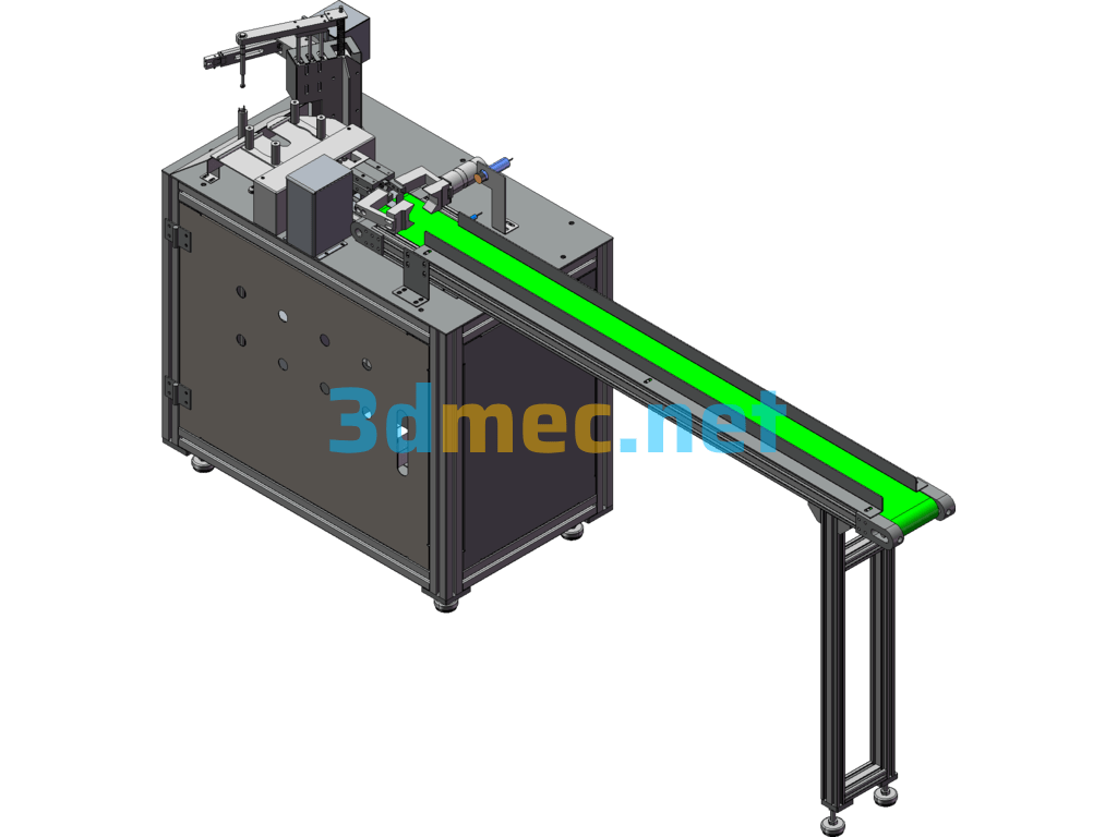 Persimmon Peeling Machine Fully Automatic Peeling Machine - 3D Model SolidWorks Free Download