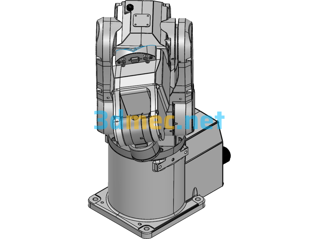 Epson Six-Axis Robot-C4 - 3D Model SolidWorks Free Download