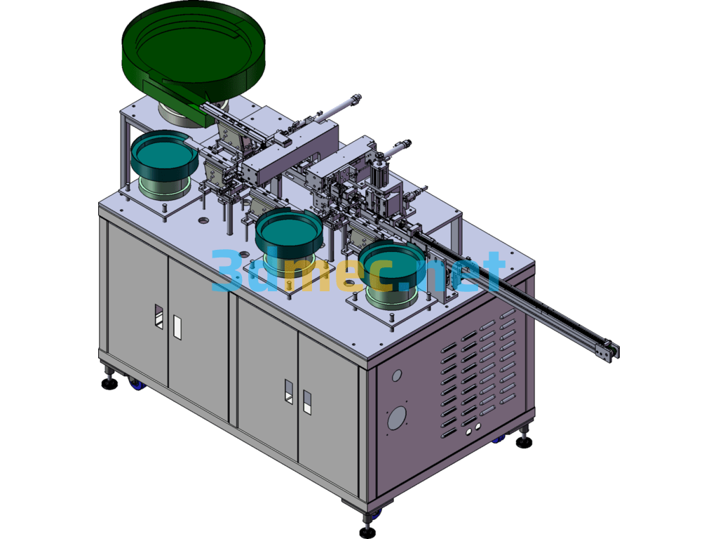 Relay Fully Automatic Assembly Machine - 3D Model SolidWorks Free Download