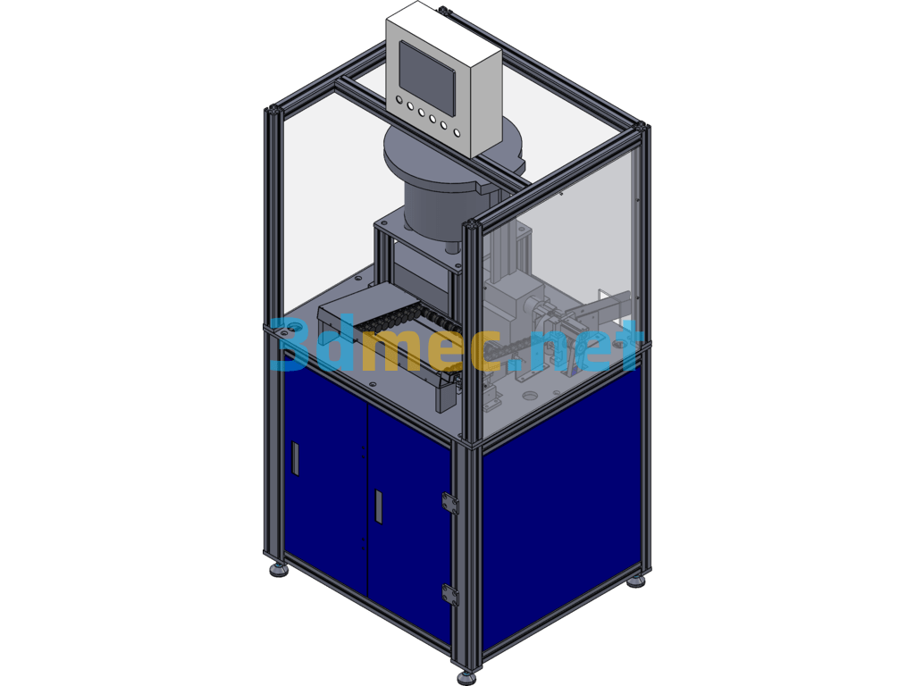 Rubber Ring Automatic Feeding Machine - 3D Model SolidWorks Free Download