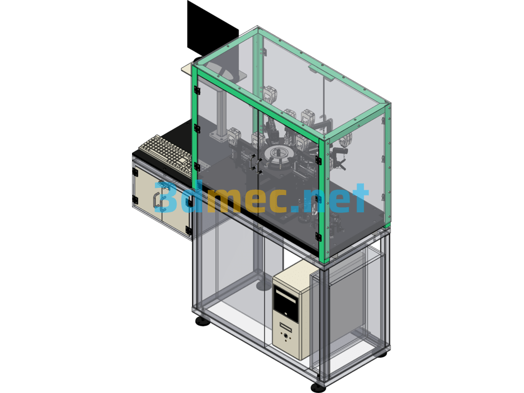 Coordinate Measuring Machine - 3D Model SolidWorks Free Download