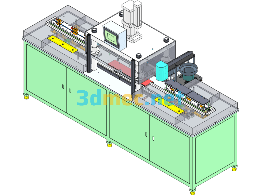 Riveting Machine - 3D Model SolidWorks Free Download