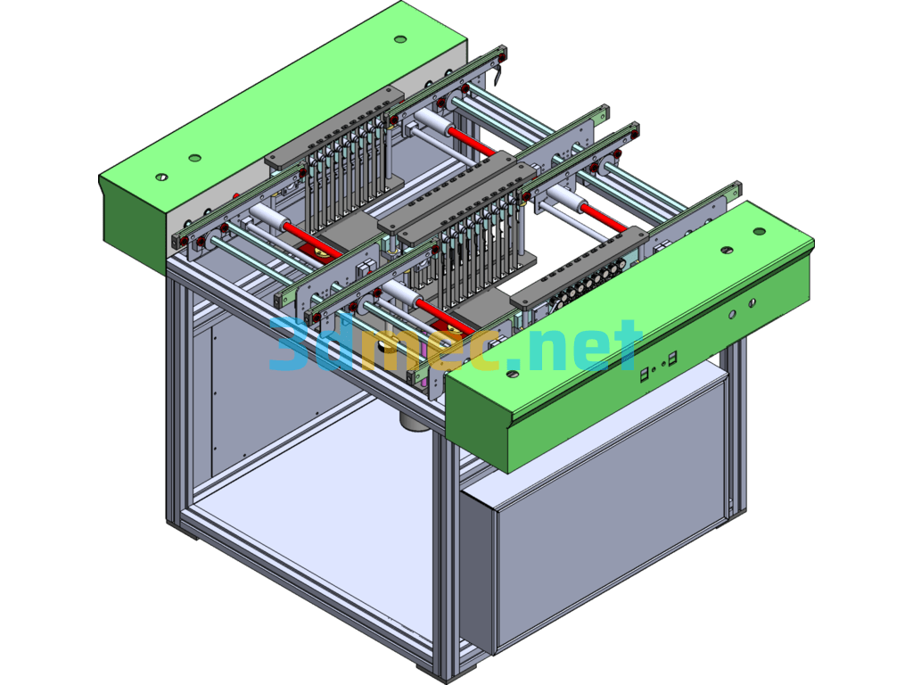 PCB Board Storage Automatic Feeder - 3D Model SolidWorks ProE Free Download