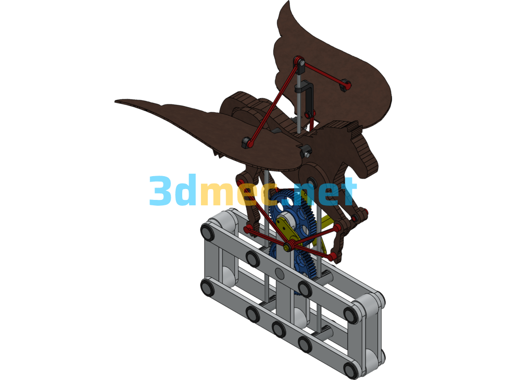 Mechanical Pegasus - 3D Model SolidWorks Free Download