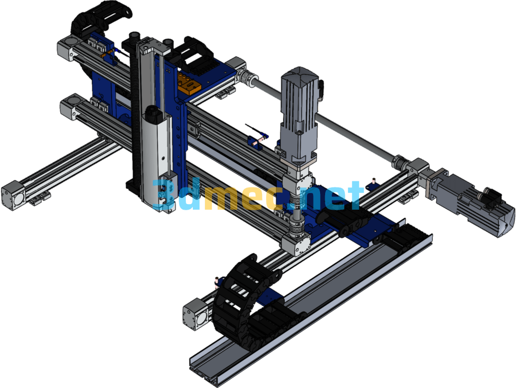 Pneumatic Drive (Festo) - 3D Model SolidWorks Free Download