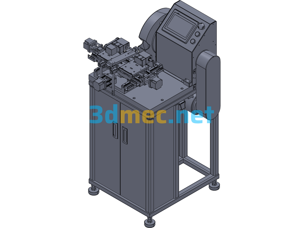 CNC Grinding Machine - 3D Model SolidWorks Free Download