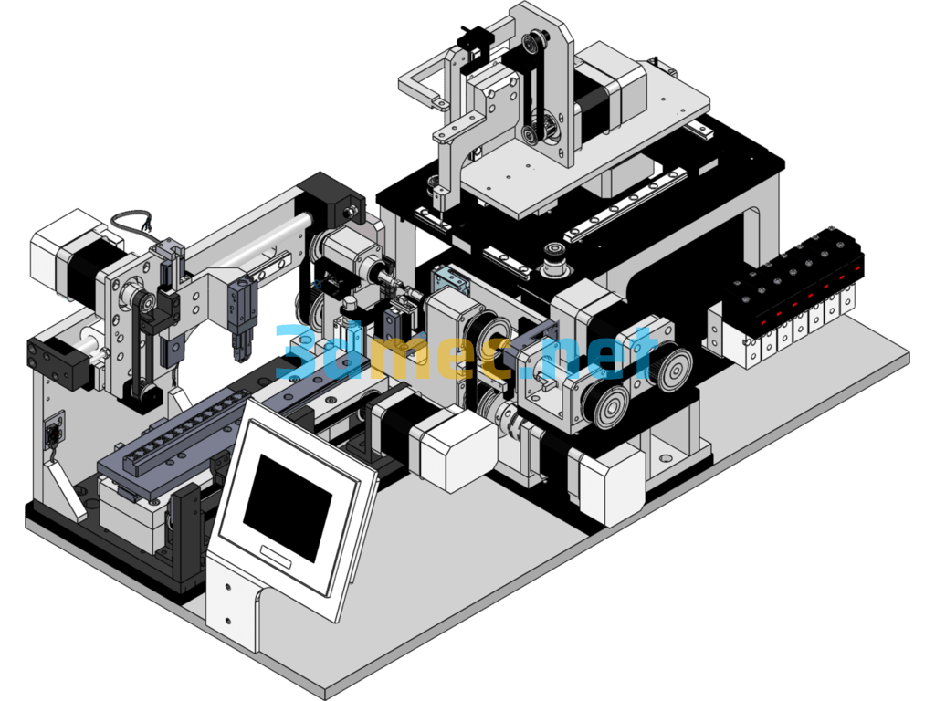 Electrical Winding Machine - 3D Model SolidWorks Free Download