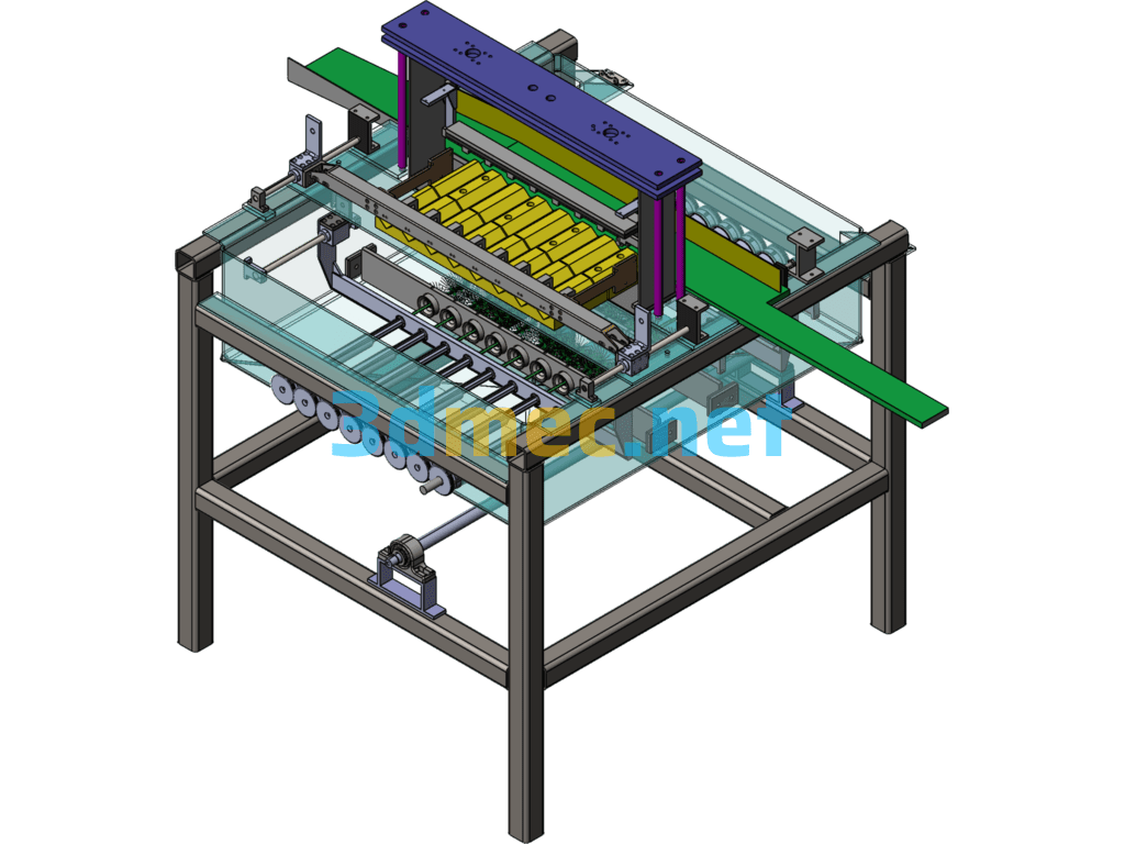 New Cleaning Machine - 3D Model SolidWorks Free Download