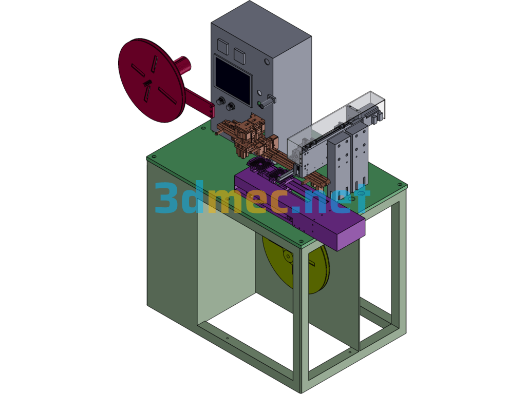 Fully Automatic Packaging Machine (SW Design) - 3D Model SolidWorks Free Download