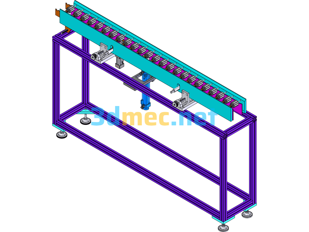 Rotor Automatic Transmission Stepping Line - 3D Model SolidWorks Free Download