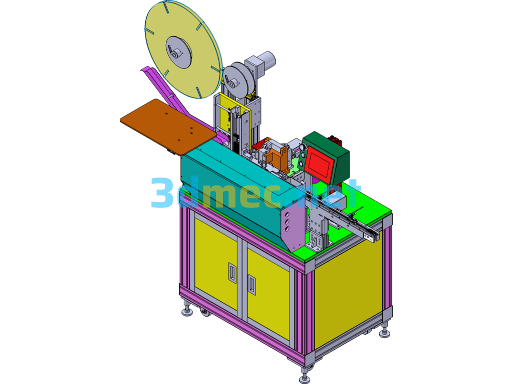 Cam Pin Insertion Machine - 3D Model SolidWorks Free Download