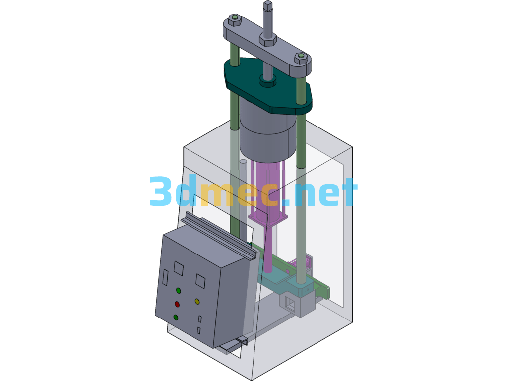 Forming Machine - 3D Model SolidWorks Free Download