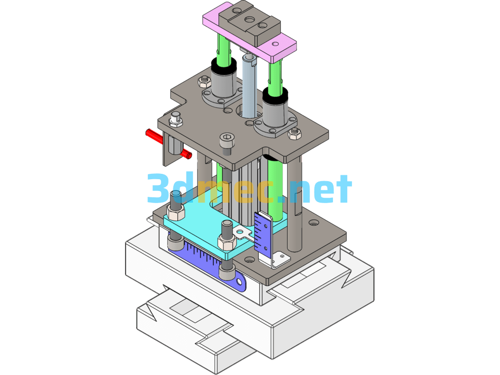 SM-M-A01 Photoelectric Detector - 3D Model SolidWorks Free Download