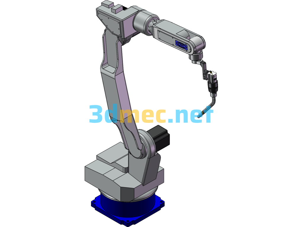 OTC Welding Robot - 3D Model SolidWorks Free Download