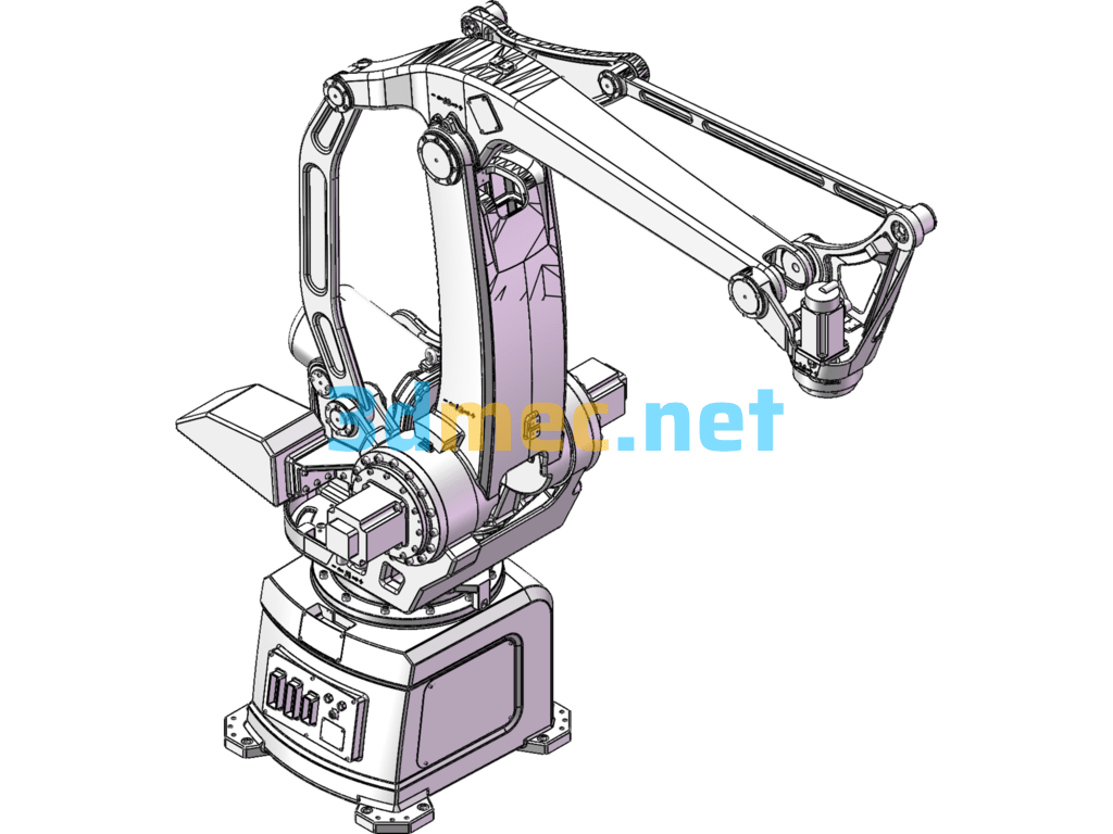 SRB300 Palletizing Robot (SW Design) - 3D Model SolidWorks Free Download