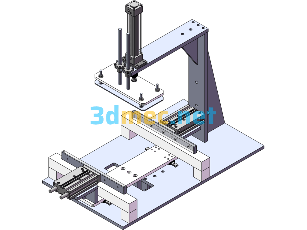 Cam Swing Mechanism - 3D Model SolidWorks Free Download