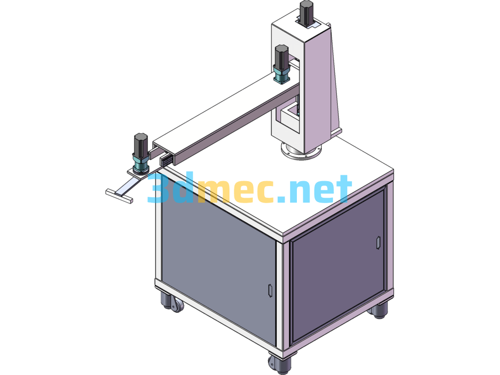 Stamping Robot - 3D Model SolidWorks Free Download