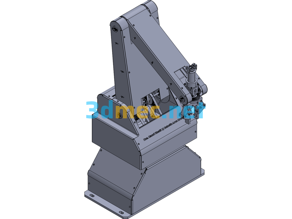 Robotic Arm - 3D Model SolidWorks Free Download