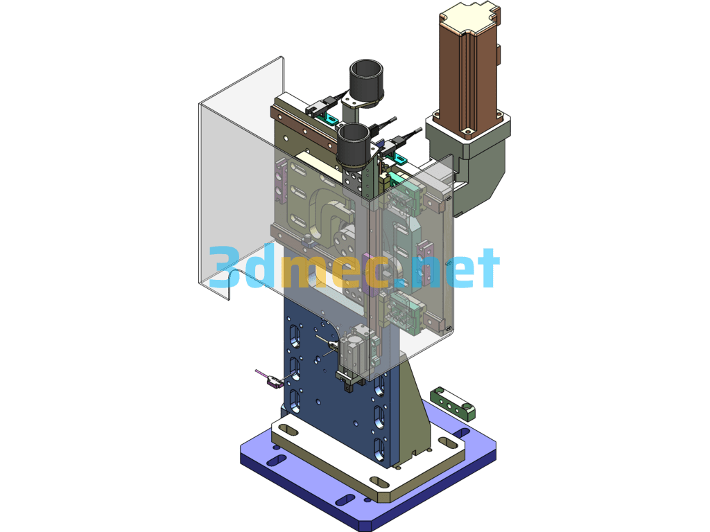 Assembling HSG Mechanism Equipment (Cam Manipulator Mechanism) - 3D Model SolidWorks Free Download