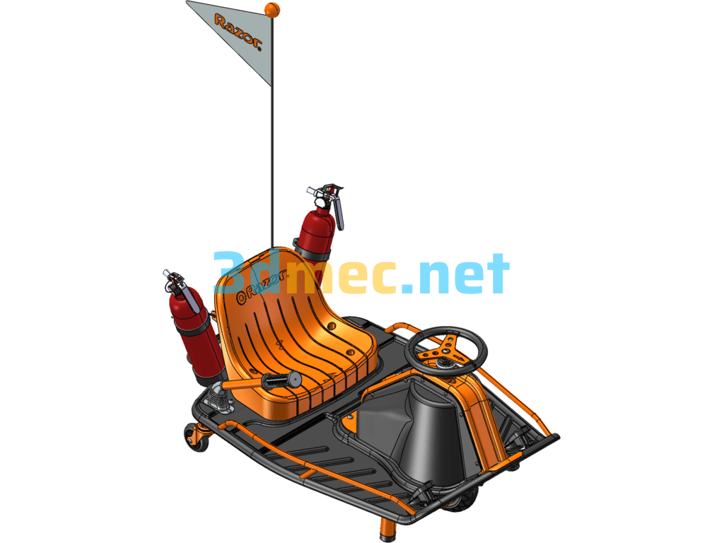 Conceptual Shopping Cart (SW Design) - 3D Model SolidWorks Free Download