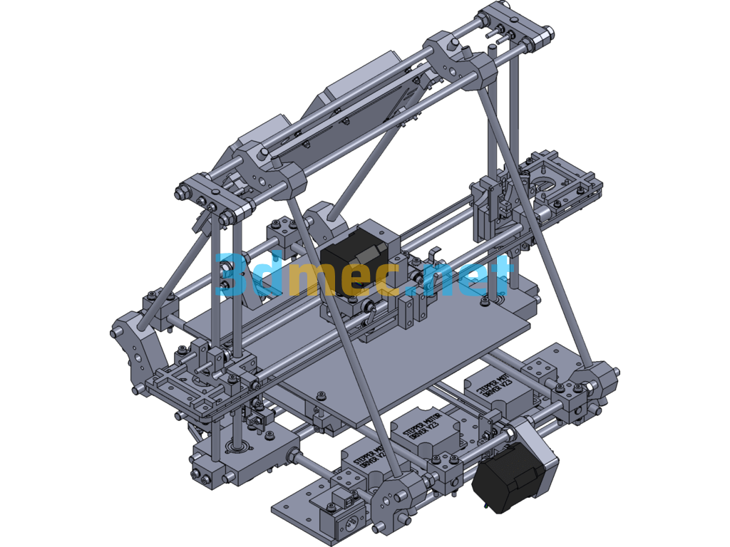 3D Stereo Printer (SW Model) - 3D Model SolidWorks Free Download