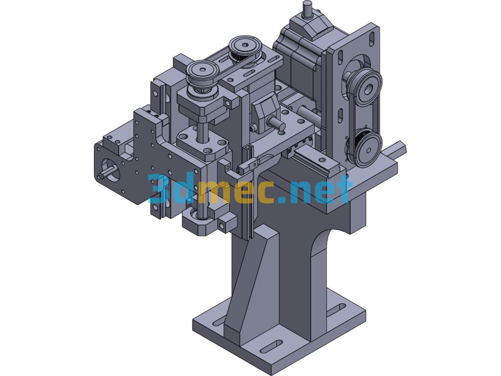 Three-Axis Mobile Platform - 3D Model SolidWorks Free Download