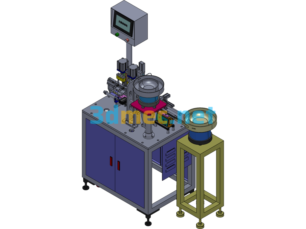 The Second Generation RP10 Resistor Assembly Test Machine - 3D Model SolidWorks Free Download