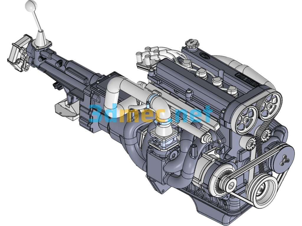 LoCost Sports Car (Low-Cost Sports Car) SW Model - 3D Model SolidWorks Free Download