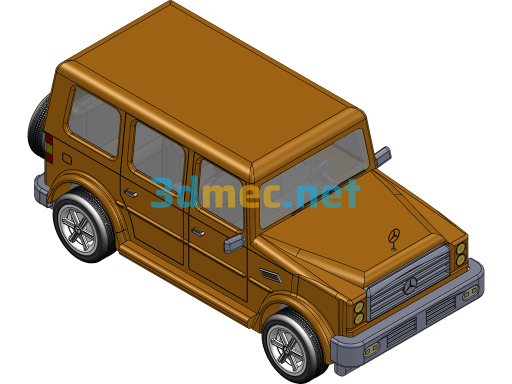 Mercedes Benz - 3D Model SolidWorks Free Download