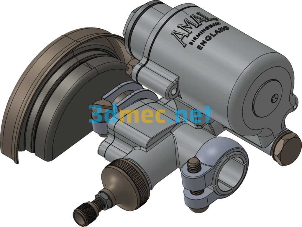 Induction Carburetor SW Model - 3D Model SolidWorks Free Download