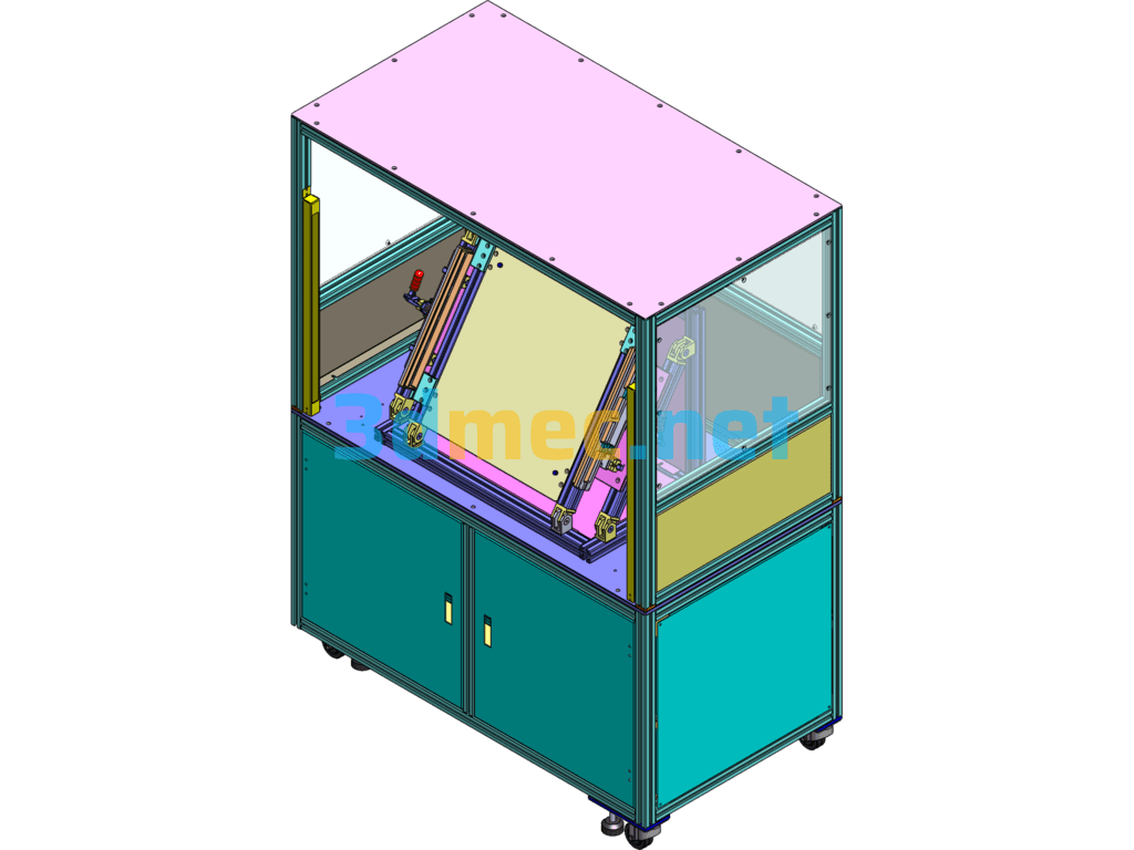 Product Testing Fixture Equipment - 3D Model SolidWorks Free Download