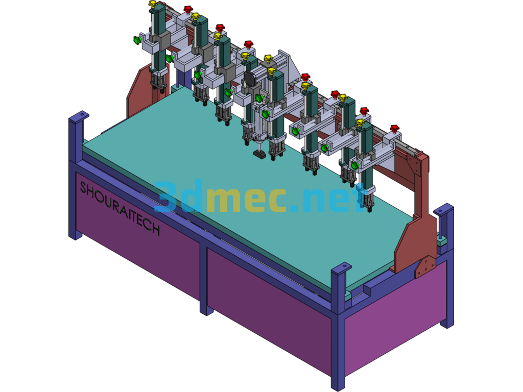 Automatic Insertion Machine - 3D Model SolidWorks Free Download