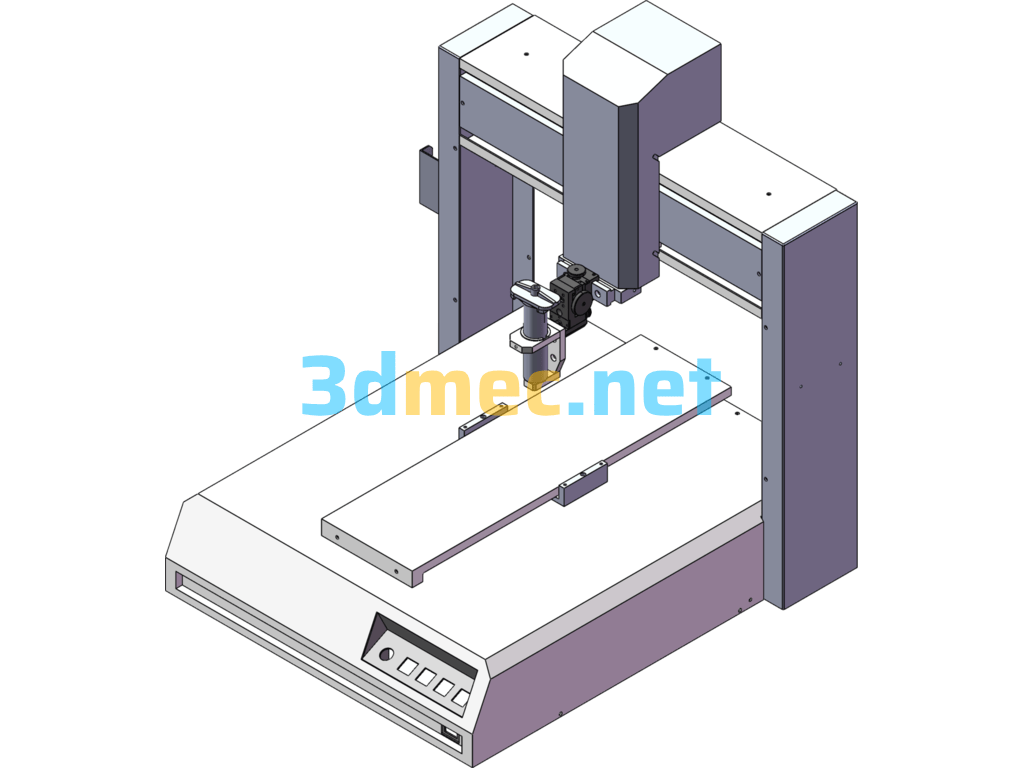 W331 Dispensing Machine - 3D Model SolidWorks Free Download