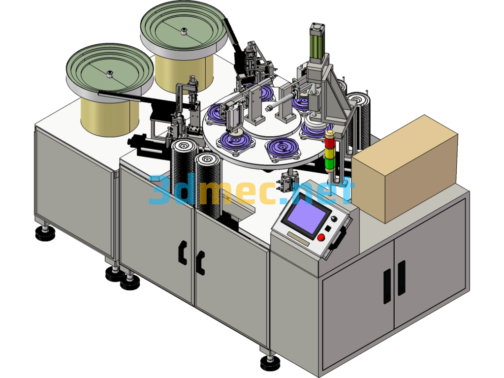 Automatic Resistance Welding Machine - 3D Model SolidWorks Free Download