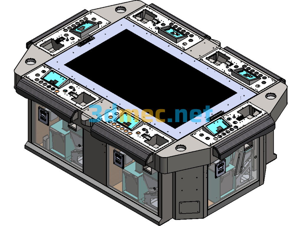 Pure Sheet Metal High Voltage Electric Fishing Machine (SW Design) - 3D Model SolidWorks Free Download