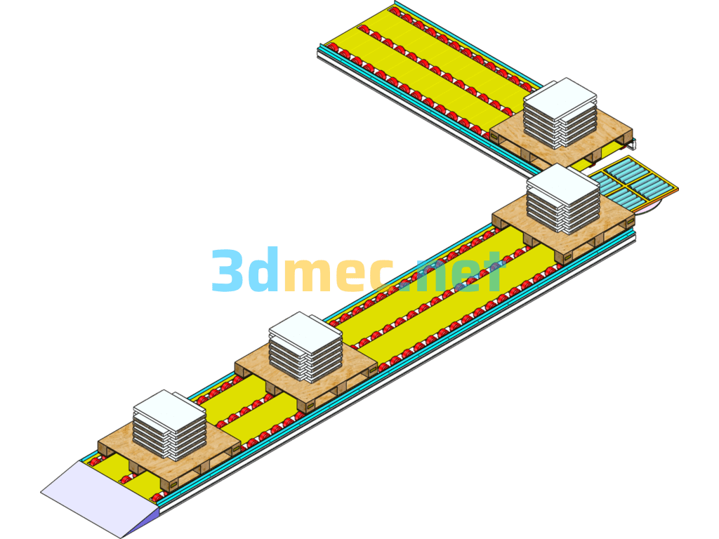 Enterprise Ground Rail Transportation Plan - 3D Model SolidWorks Free Download