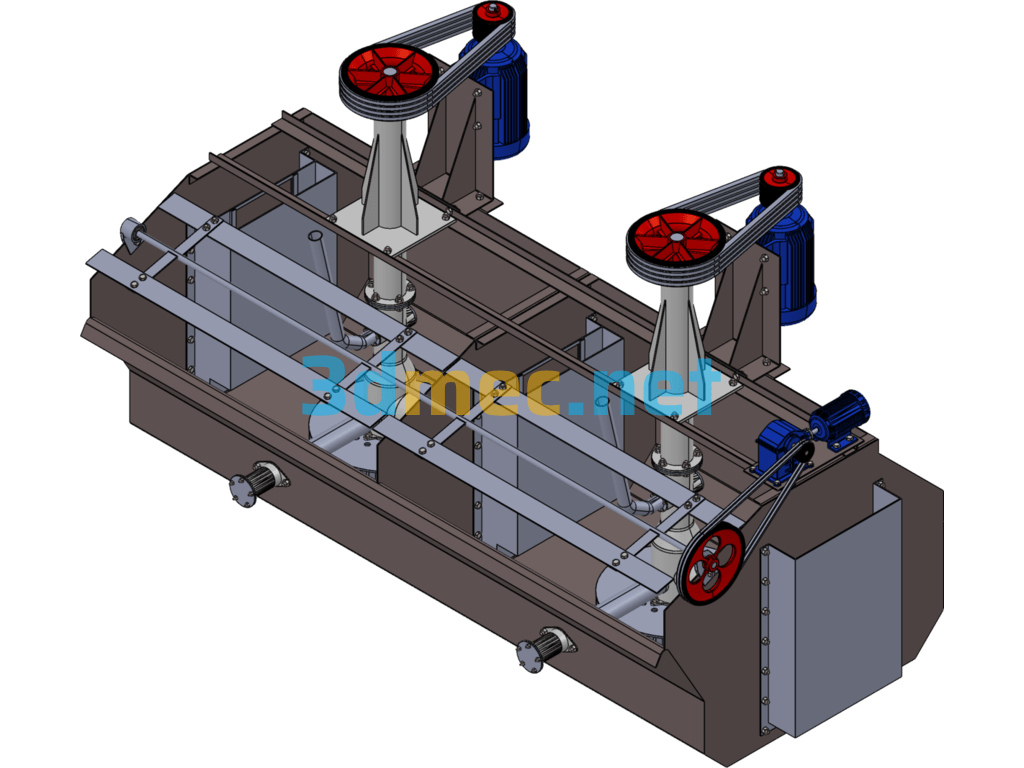 Flotation Machine - 3D Model SolidWorks Free Download