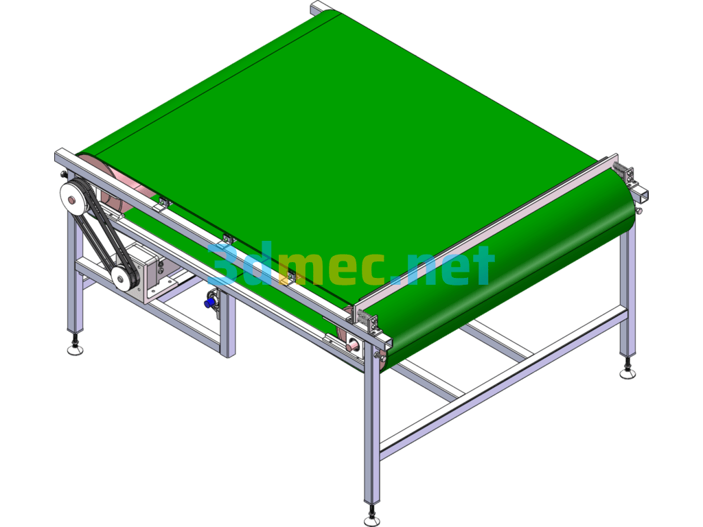 Belt Conveyor - 3D Model SolidWorks Free Download