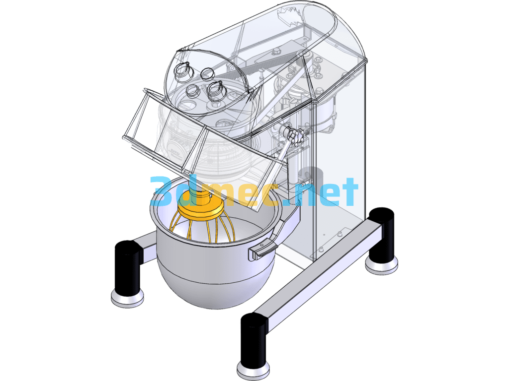 Home Blender - 3D Model SolidWorks Free Download